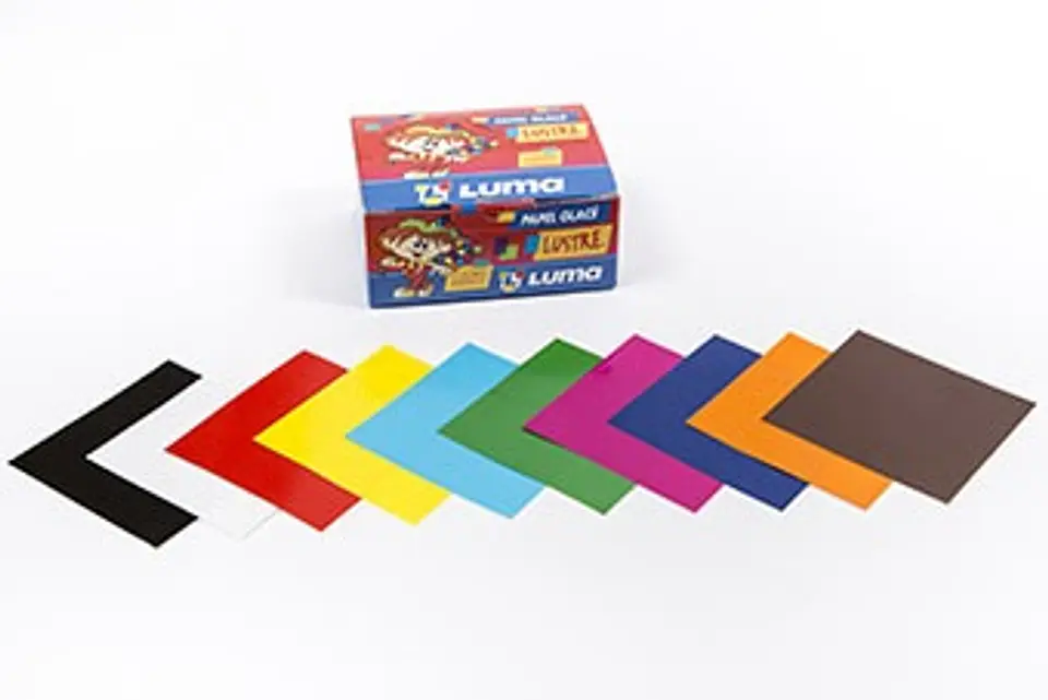 Papel Luma Glase Lustre X10u. 1