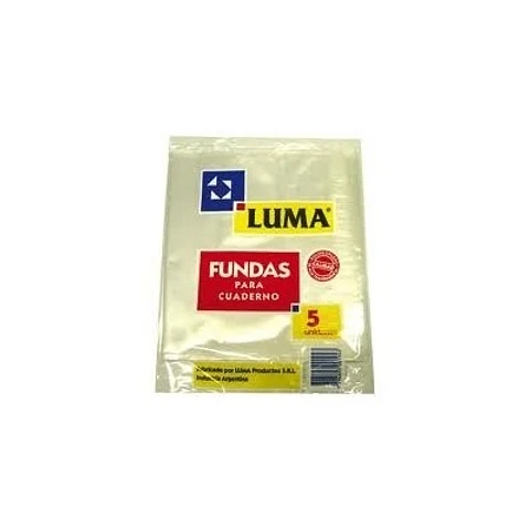 Funda Luma P/cuaderno Ajustable X 5 Unid