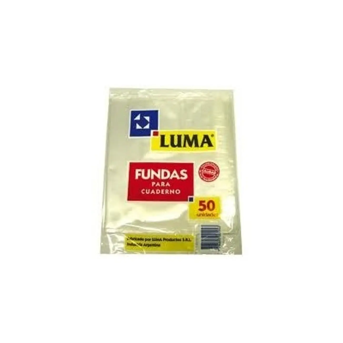Funda Luma P/cuaderno Ajustable X 50u. 1