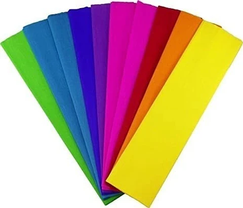Papel Crepe Skycolor/ajmechet X10u