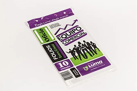 Folio Luma Oficio Pp X10u.