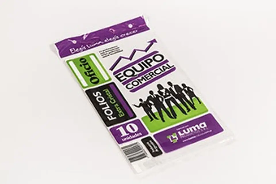 Folio Luma Oficio Pp X10u. 1