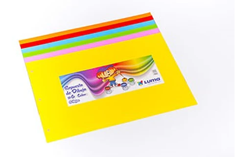 Repuesto De Dibujo Luma N°6 Color X6 Hojas