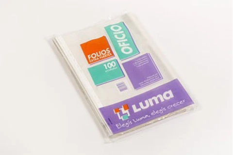 Folio Luma Oficio Extra Fuerte Pp X100u.