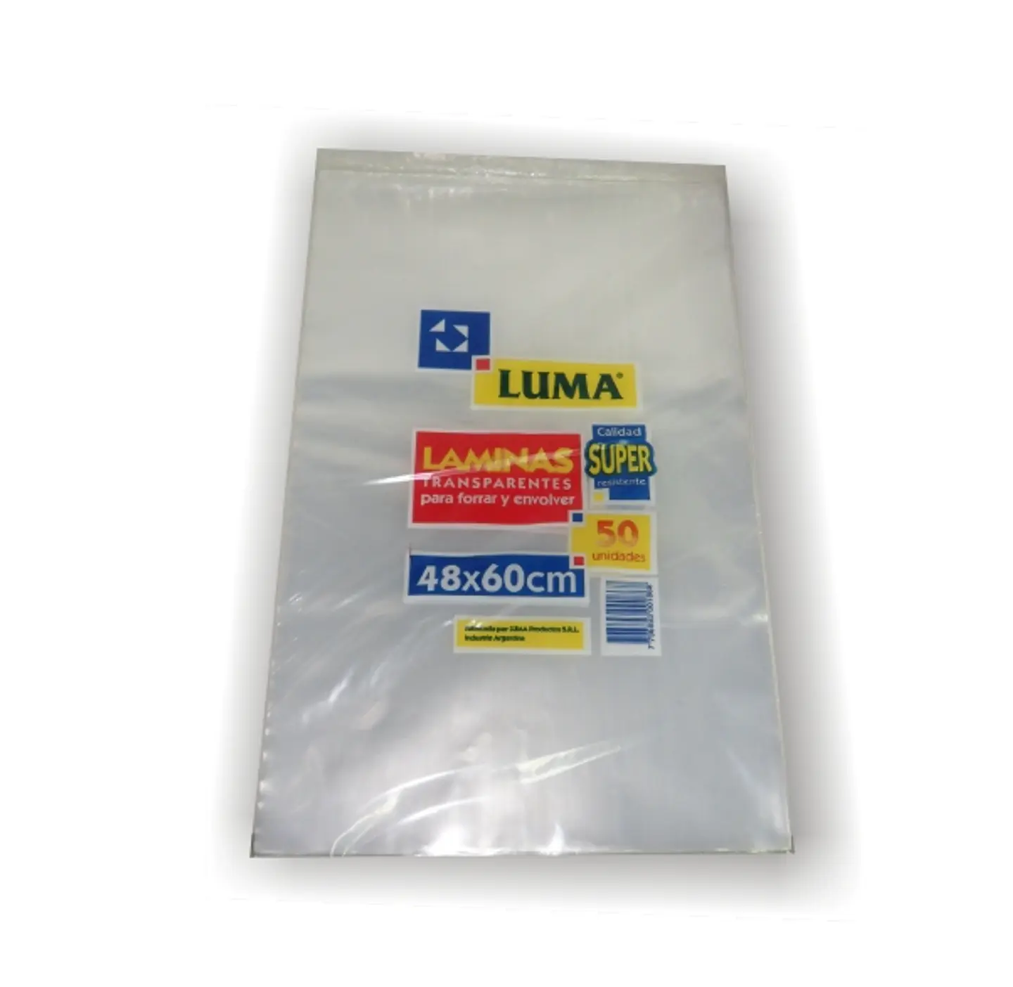 Lamina Luma Trans 48 X 60cm X 50u. 1