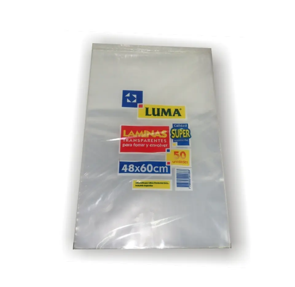 Lamina Luma Trans 48 X 60cm X 50u. 1