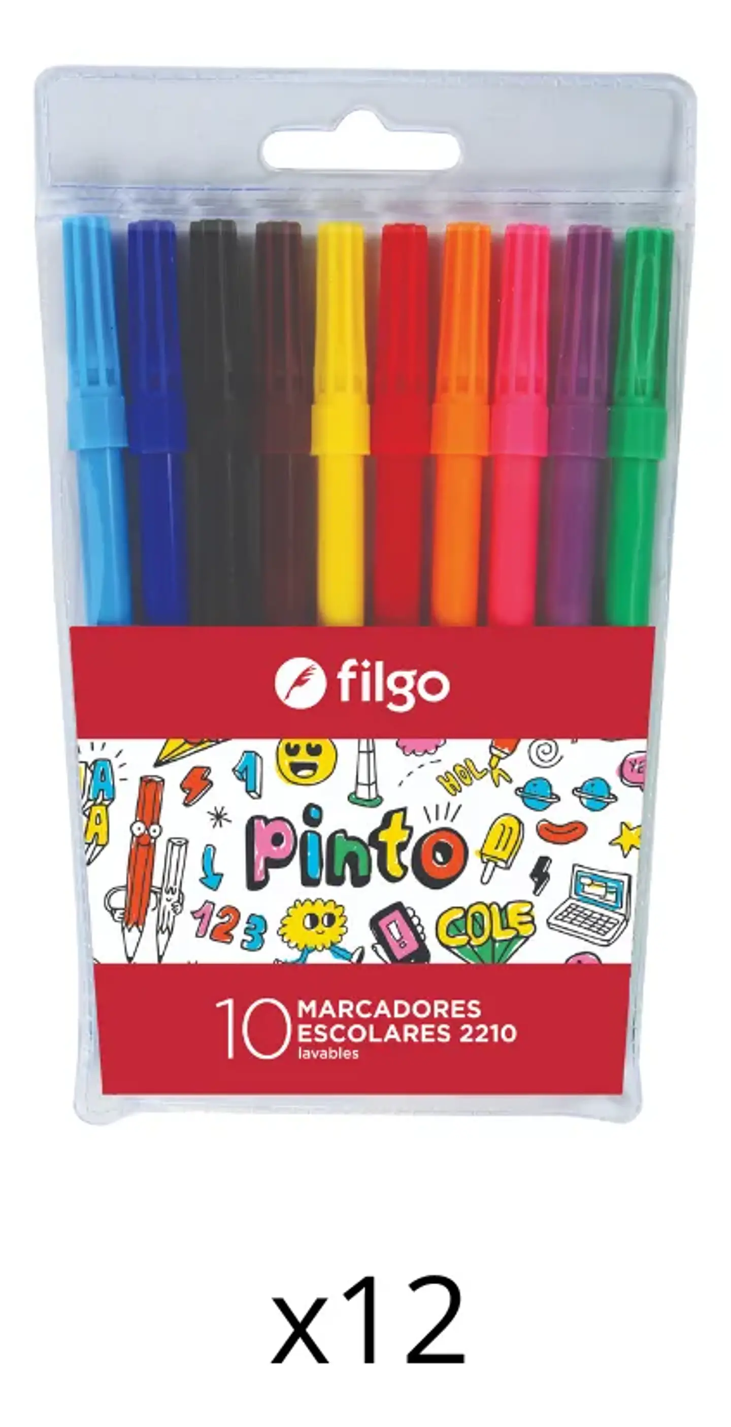 Kit Filgo Lapices Colores - Grafito - Marcadores - Lapiceras 4