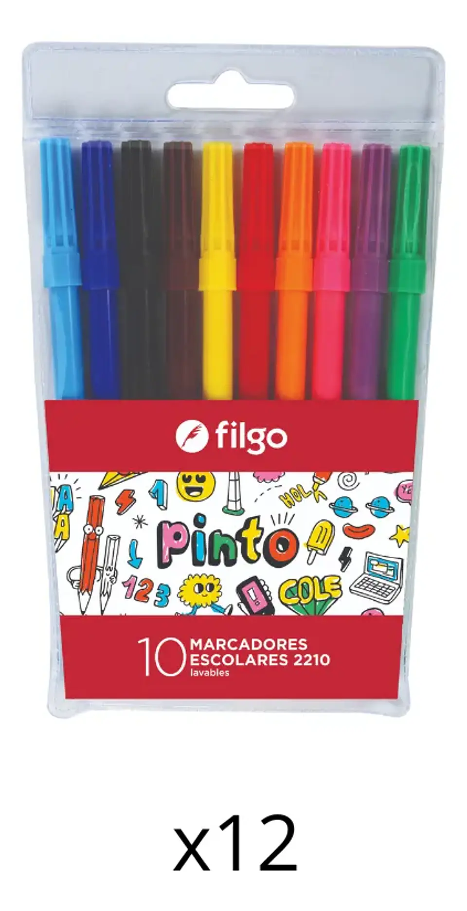 Kit Filgo Lapices Colores - Grafito - Marcadores - Lapiceras 4