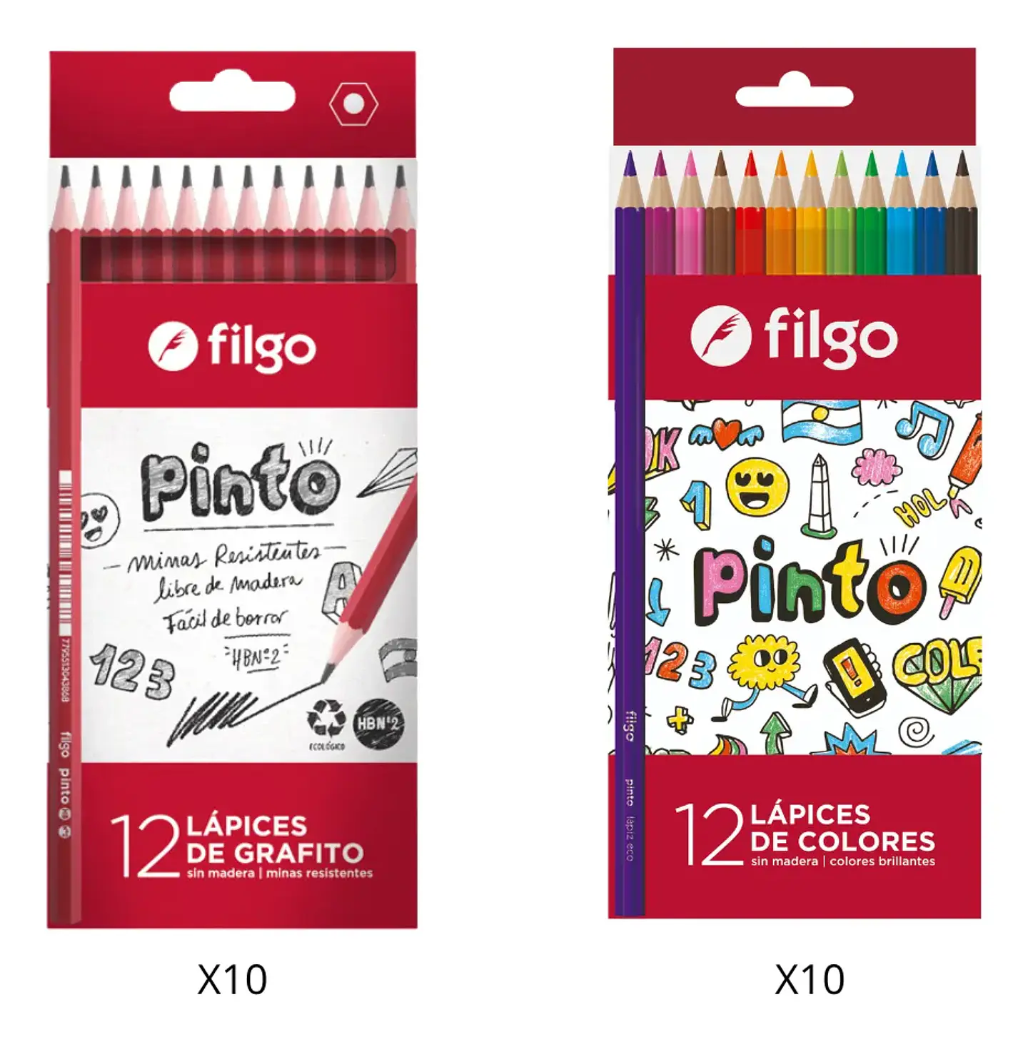 Kit Filgo Lapices Colores - Grafito - Marcadores - Lapiceras 5