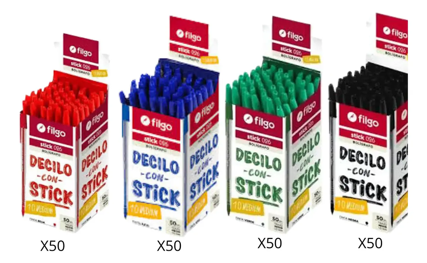 Kit Filgo Lapices Colores - Grafito - Marcadores - Lapiceras 6