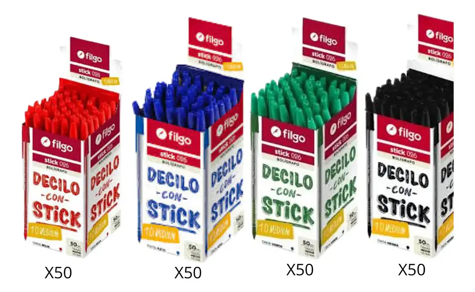 Kit Filgo Lapices Colores - Grafito - Marcadores - Lapiceras 6