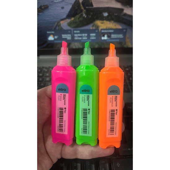 Resaltador Chato Fluo Intro Club (By Filgo) 1