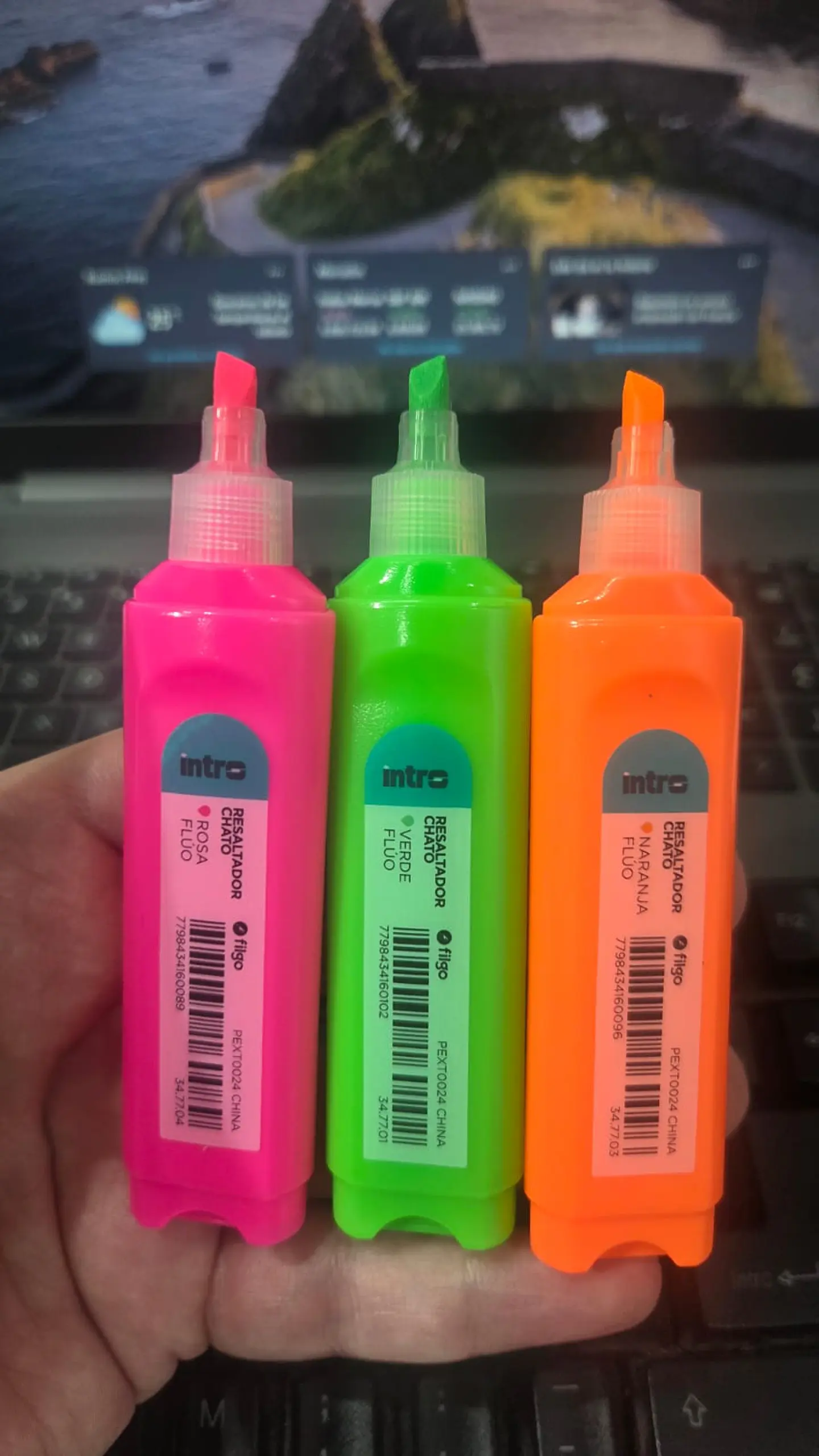 Resaltador Chato Fluo Intro Club (By Filgo) 1