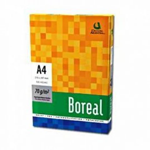 Resma Boreal A4 70gr