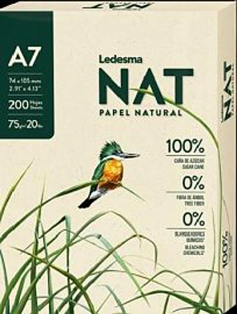MINI RESMA LEDESMA NAT A7 - 75 GRS X200H