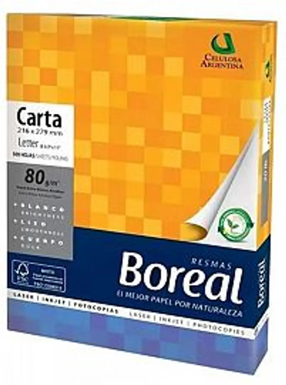 RESMA BOREAL CARTA 80GRS 1