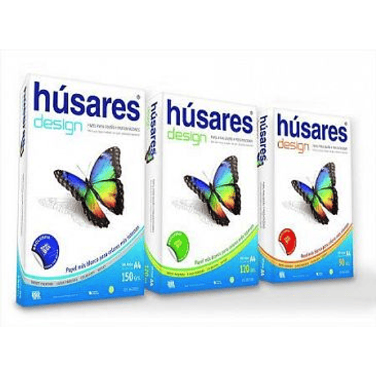 RESMA HUSARES DESIGN A4 90GR X 400H. 1