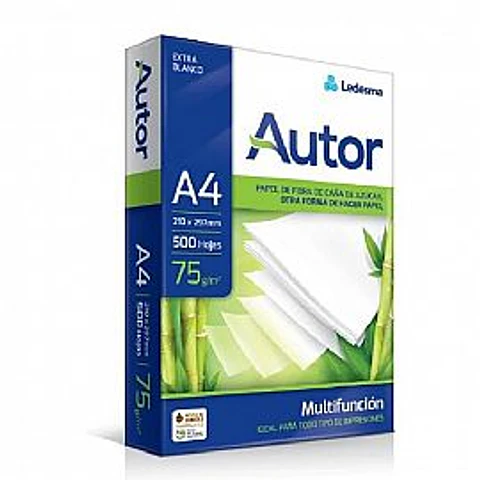 RESMA LEDESMA AUTOR 75 GRS A4