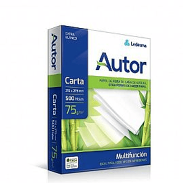 RESMA LEDESMA AUTOR 75 GRS CARTA 1
