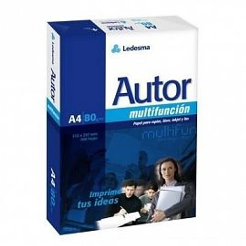 RESMA LEDESMA AUTOR 80 GRS A4