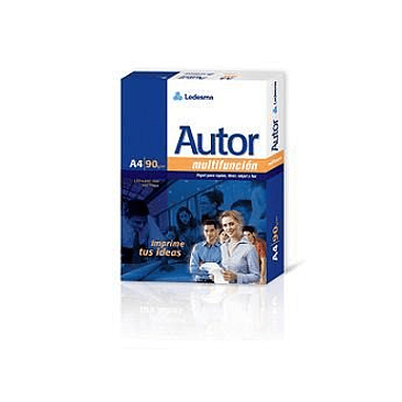 RESMA LEDESMA AUTOR 90 GRS A4 1