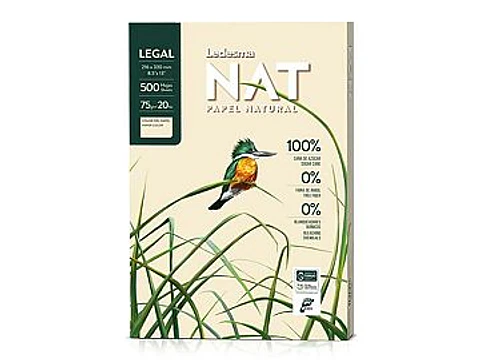 RESMA LEDESMA NAT 75 Grs LEGAL 216X356MM X500H