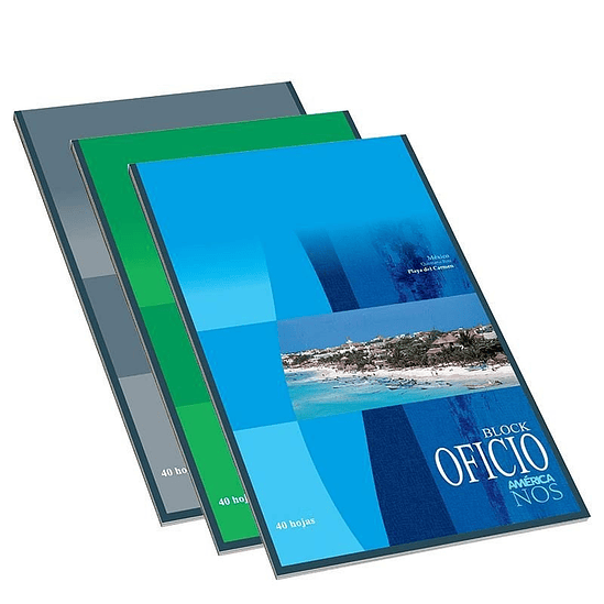 Block America Oficio Emblocado X 80h Liso 1