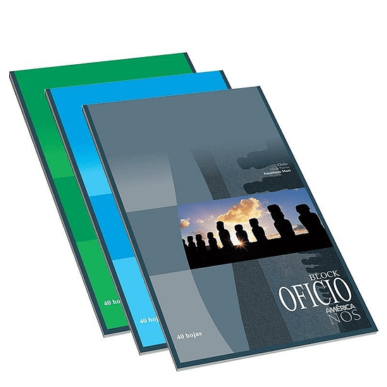 Block America Oficio Emblocado X 80h Cuadriculado 1