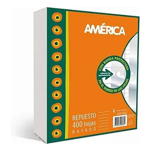Repuesto Escolar America X480 H Rayado