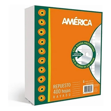 Repuesto Escolar America X480 H Rayado 1