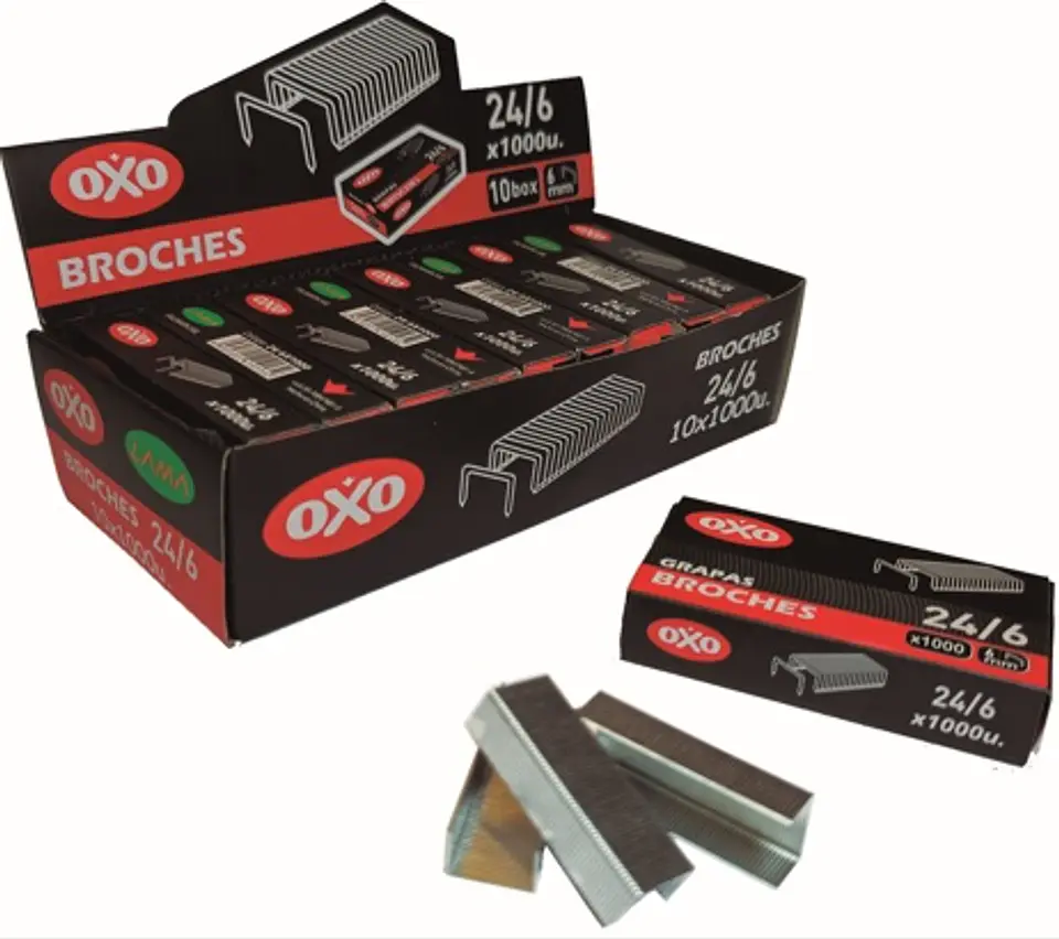 Broche Lama Oxo 26/6 X1000u 1