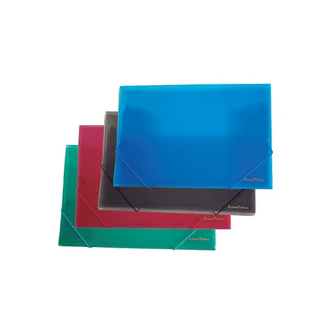 Carpeta Lama A4 3 Solapas Pp Translucida Neon C/elastico V/colores