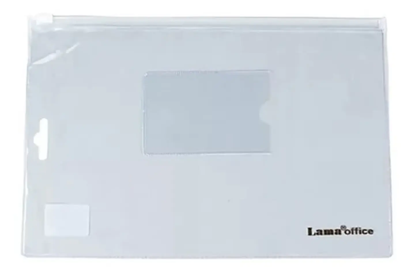 Sobre Lama Pvc Zip Oficio Cristal 1