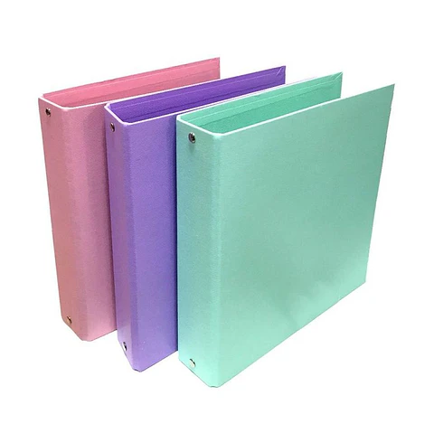 Carpeta Lama 3 X 40 Pvc Escolar Pastel