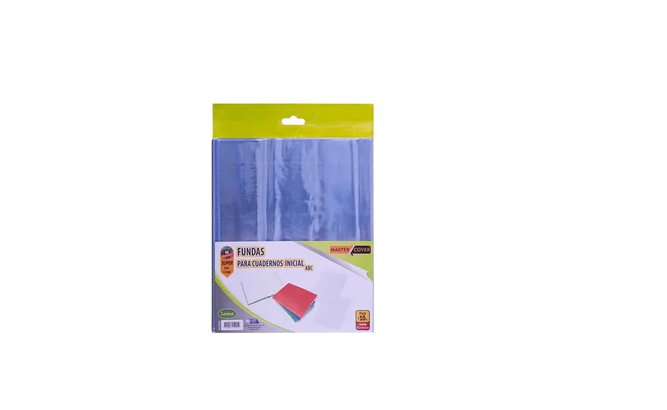 Funda Lama P/cuaderno Abc X 10u. Pvc 1