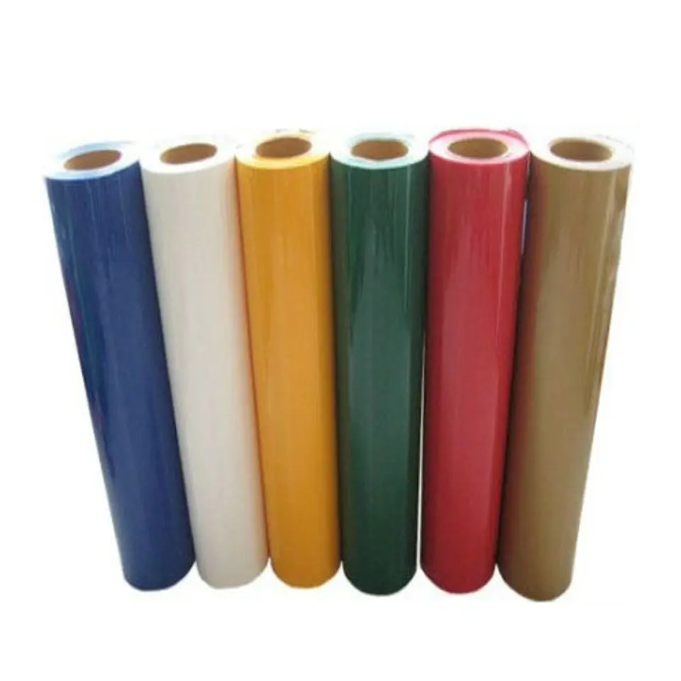 Rollo Lama Autoadhesivo 45x10m Liso V/colores 1