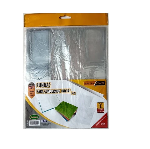 Funda Lama P/cuaderno N°3 X 3u. Pvc