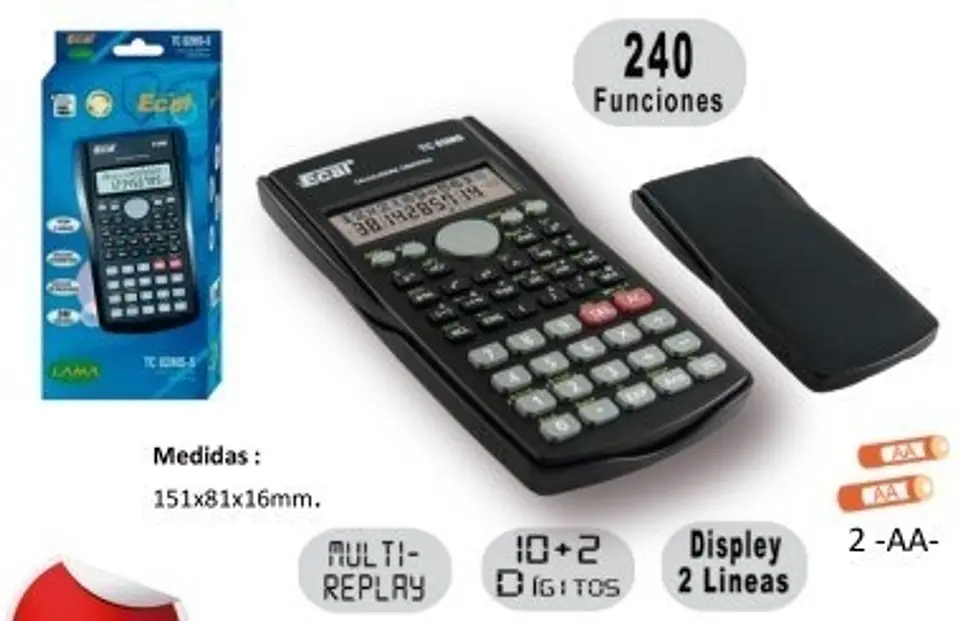 Calculadora Lama Cientifica Tc82ms-s 1