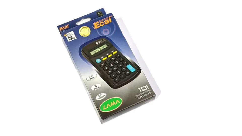 Calculadora Lama Tc31 Bolsillo 8 Digitos 1