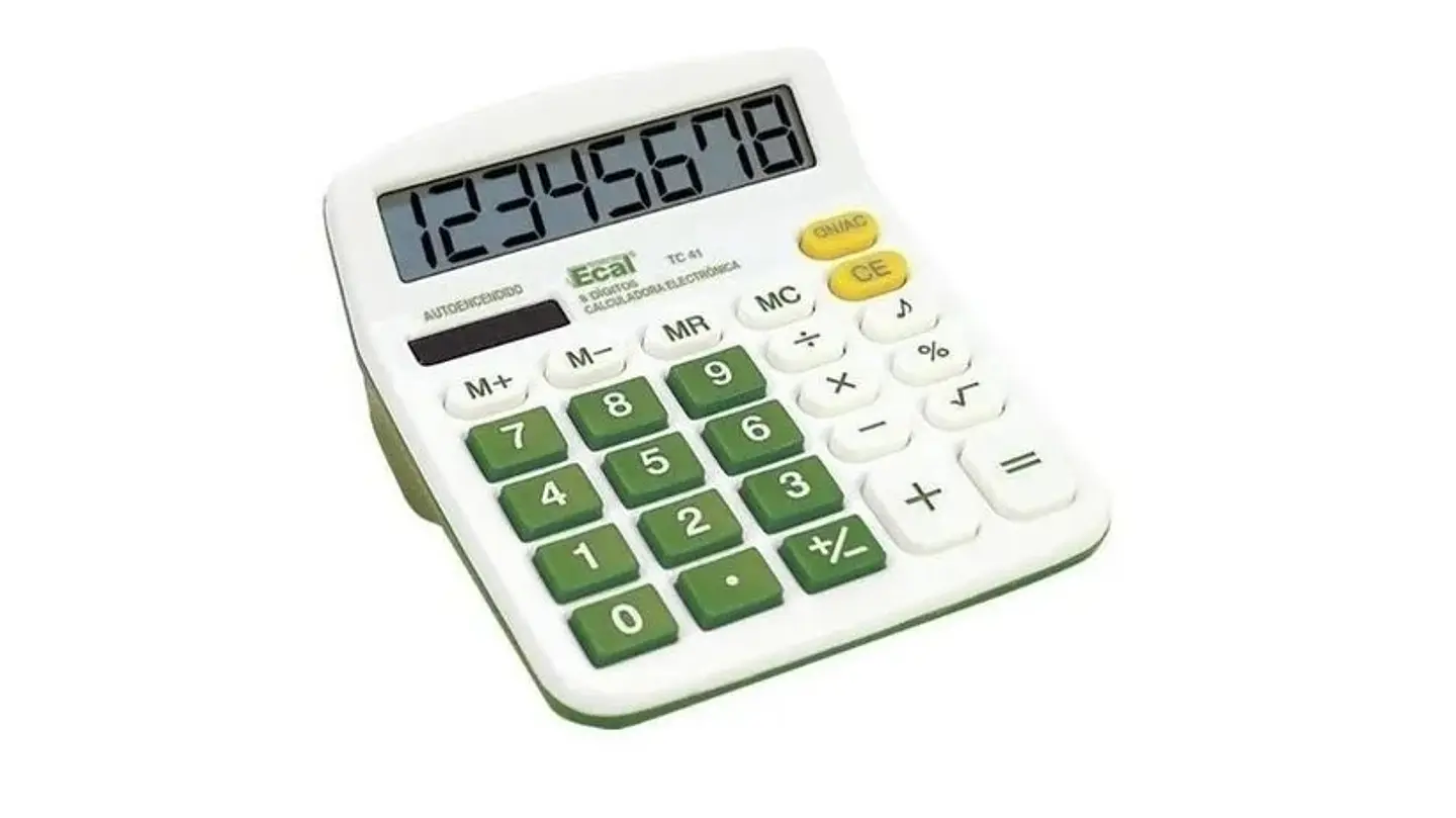 Calculadora Lama Tc41 Mediana 8 Digitos 1