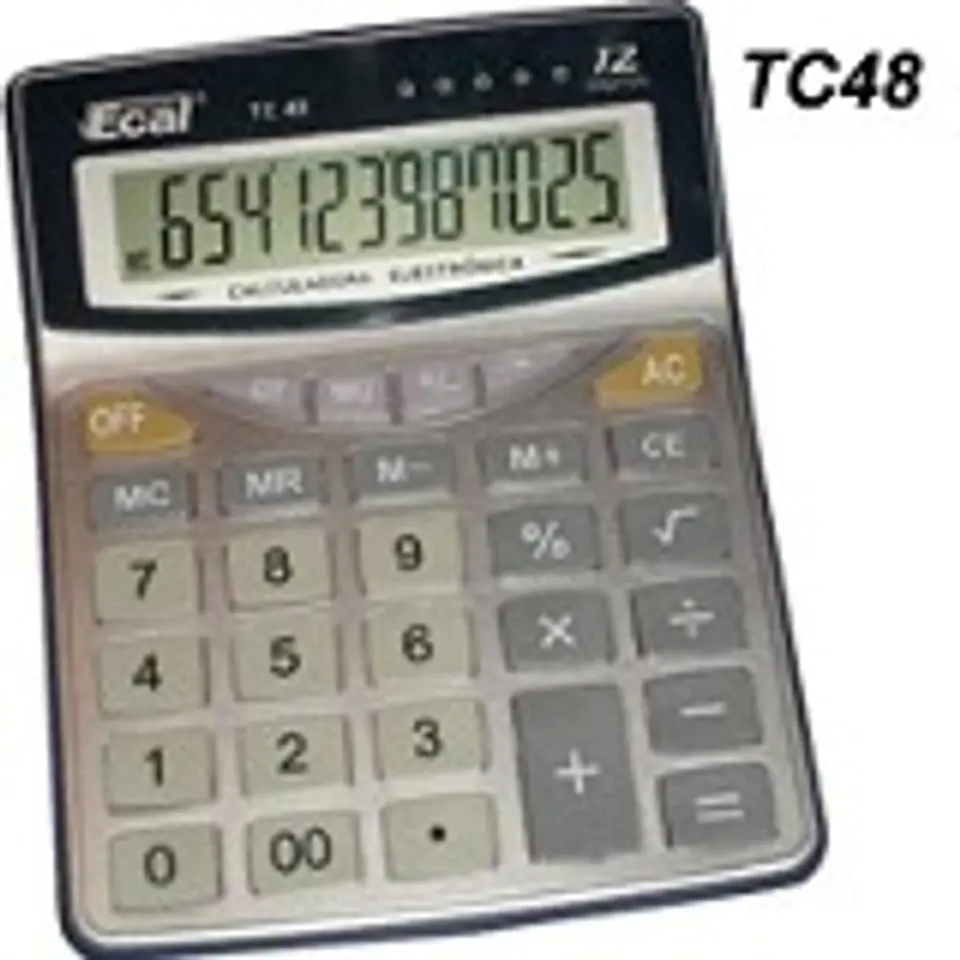 Calculadora Lama Tc48 Grande 12 Digitos 1