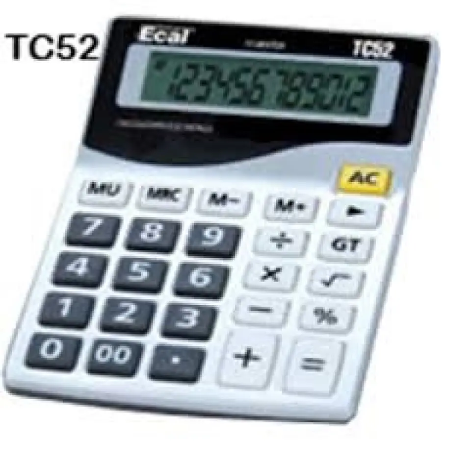 Calculadora Lama Tc52 Chica 12 Digitos 1