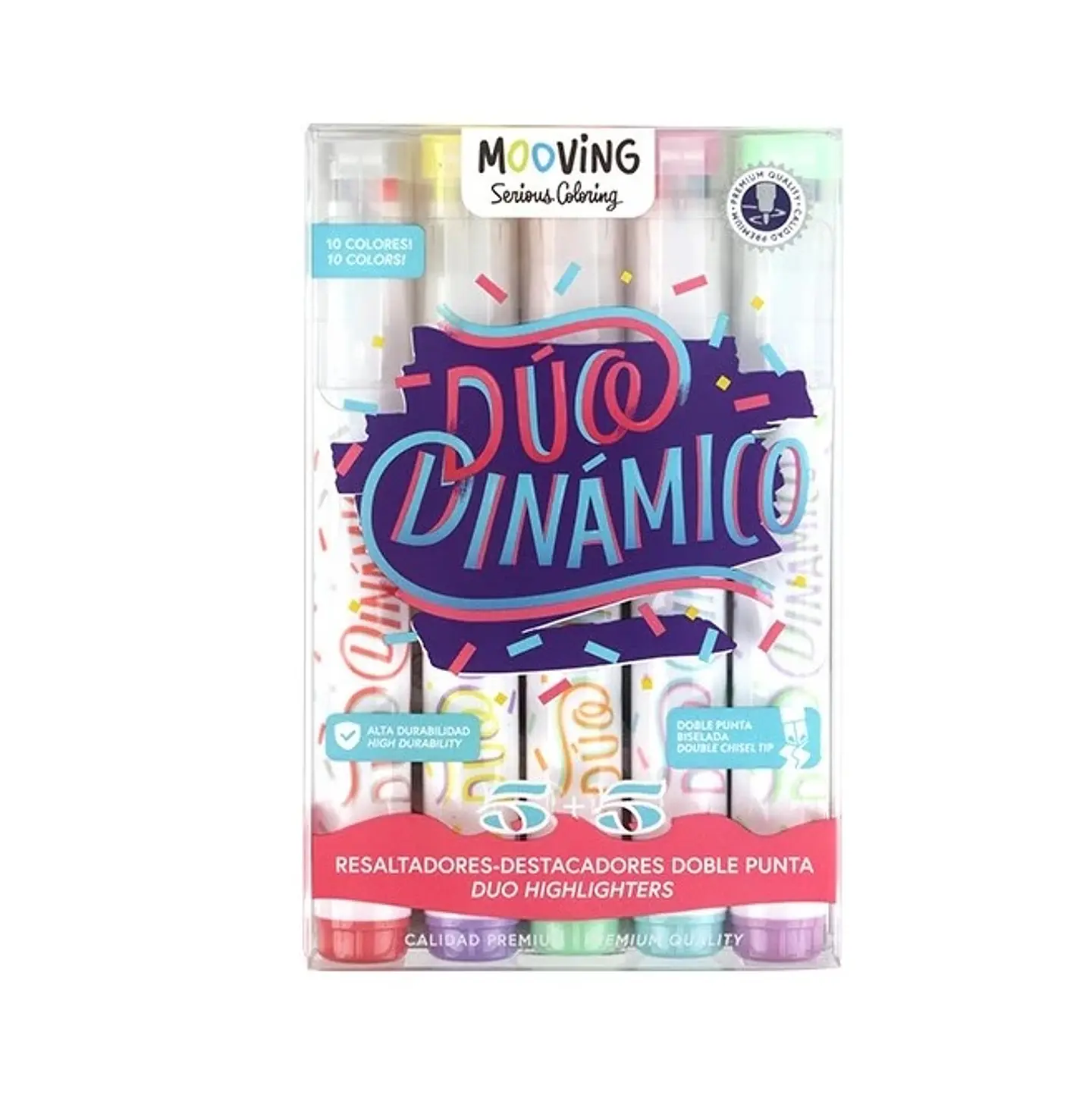 Resaltador Mooving Duo Dinamico 5+5 (3051405) 1
