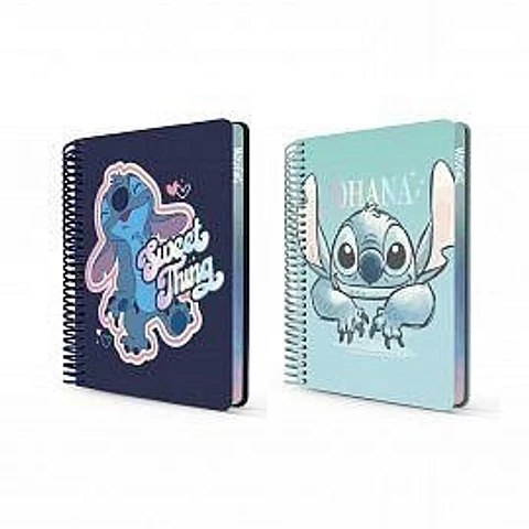Cuaderno Mooving Premium 1/2 Oficio Stitch 96h Rayado (1231244)