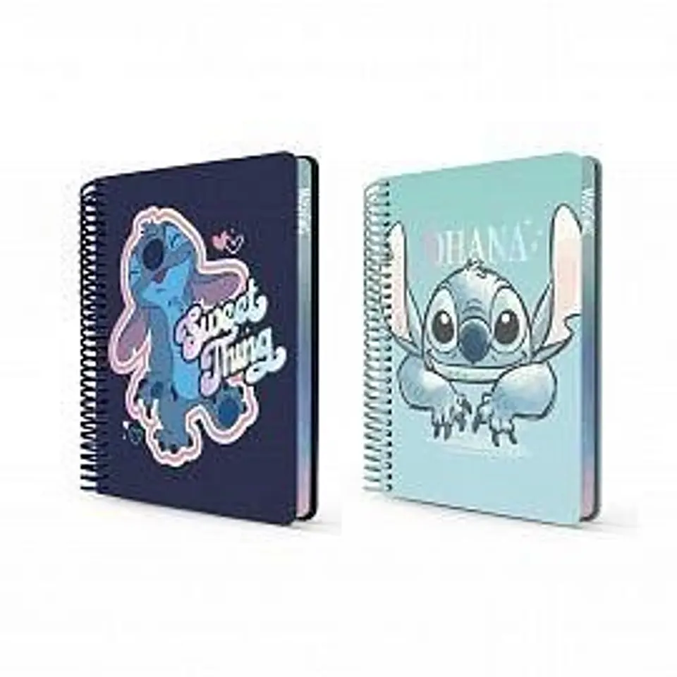 Cuaderno Mooving Premium 1/2 Oficio Stitch 96h Rayado (1231244) 1