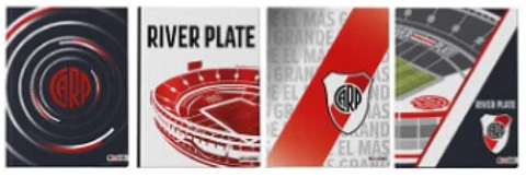 Cuaderno Mooving T/dura River Plate 16x21 48h =  (1203125)
