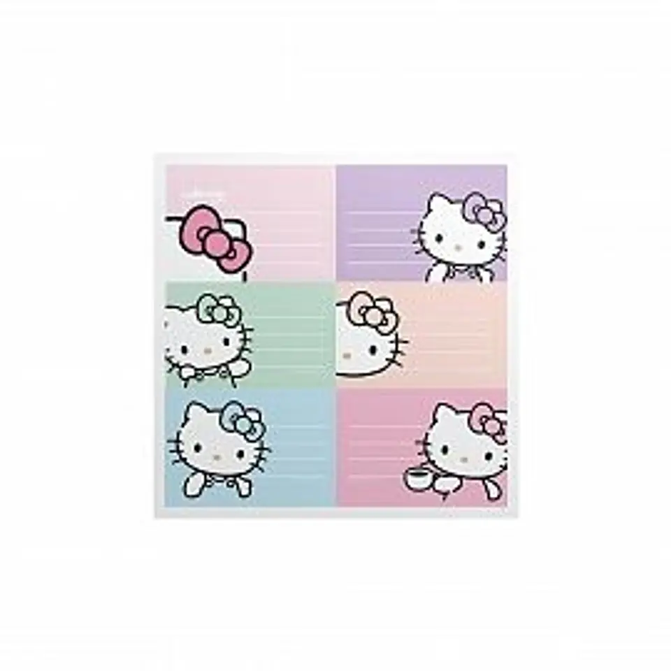 Etiqueta Mooving Escolar Hello Kitty (1301165) 1