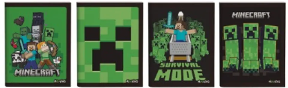 Cuaderno Mooving T/f 16x21 Minecraft X48h = (1202248) 1