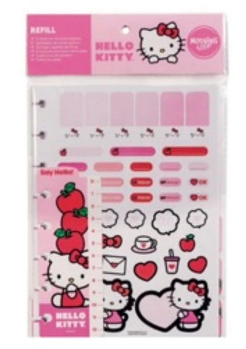 Set Repuesto P/cuaderno Mooving Loops Hello Kitty A5 (1724165)