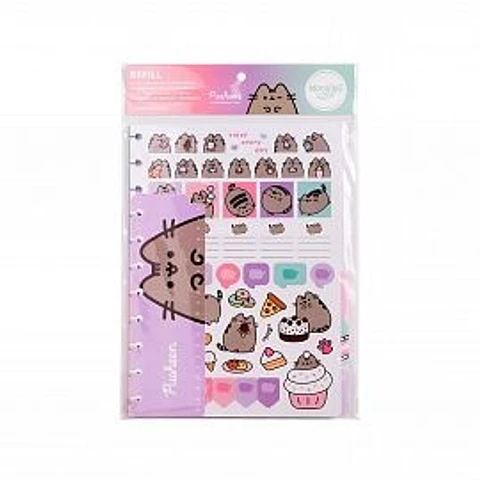 Set Repuesto P/cuaderno Mooving Loops Pusheen A5 (1724207)
